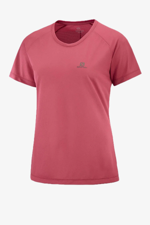 Salomon Cross Rebel Kadın Kırmızı T-Shirt LC1792500-27001 - Salomon