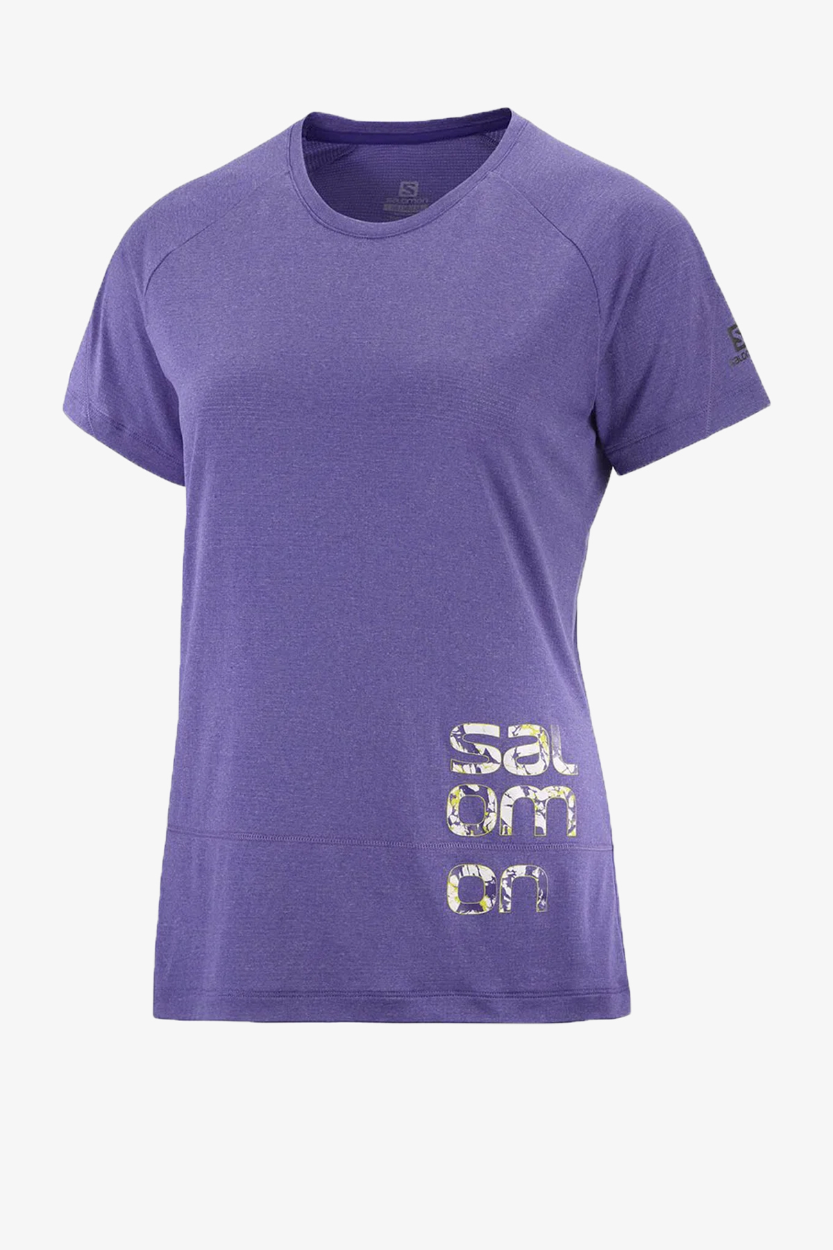 Salomon Cross Run Graphıc Kadın Mavi T-Shirt LC1791000-27000