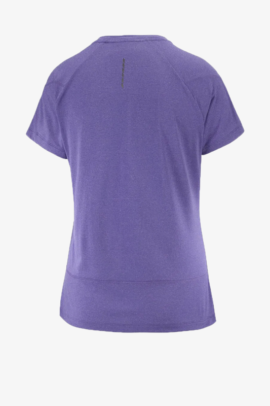 Salomon Cross Run Graphıc Kadın Mavi T-Shirt LC1791000-27000 - 2