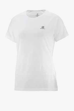 Salomon Cross Run Kadın Beyaz T-Shirt LC1728700-22910 - 2