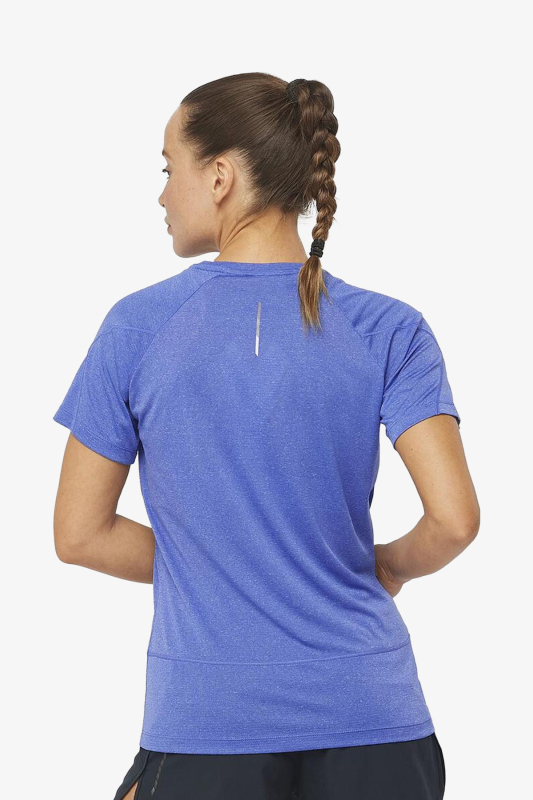 Salomon Cross Run Ss W Kadın Mavi T-Shirt LC2046900 - 2