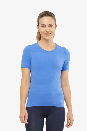 Salomon Elevate Move On Kadın Yeşil T-Shirt LC1497700-766 - Salomon