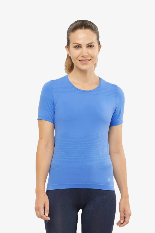 Salomon Elevate Move On Kadın Yeşil T-Shirt LC1497700-766 - 1