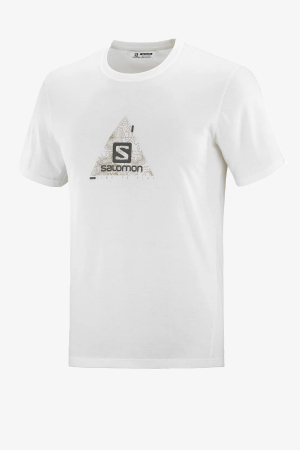 Salomon Explore Blend Erkek Beyaz T-Shirt LC1524200-22910 - Salomon