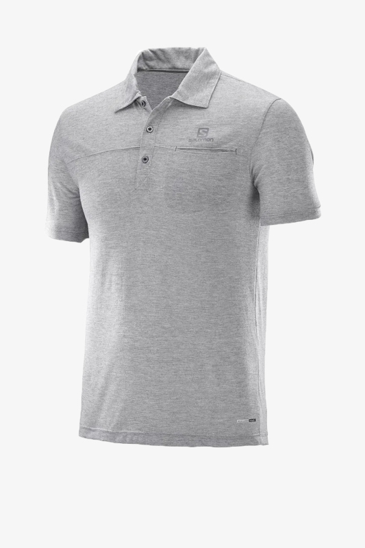 Salomon Explore Polo Erkek BEJ T-Shirt L39315000-16 - 1