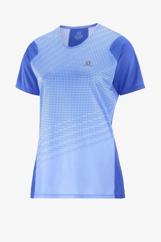Salomon Sense Aero Kadın Mavi T-Shirt LC1740900-27035 - 1