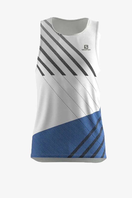 Salomon Sense Aero Sınglet M Erkek Siyah Yarış Atleti LC1764700-27044 - 1