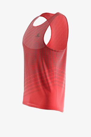 Salomon Sense Aero Sınglet Tank Erkek Kırmızı Yarış Atleti LC1764800-27010 - 2