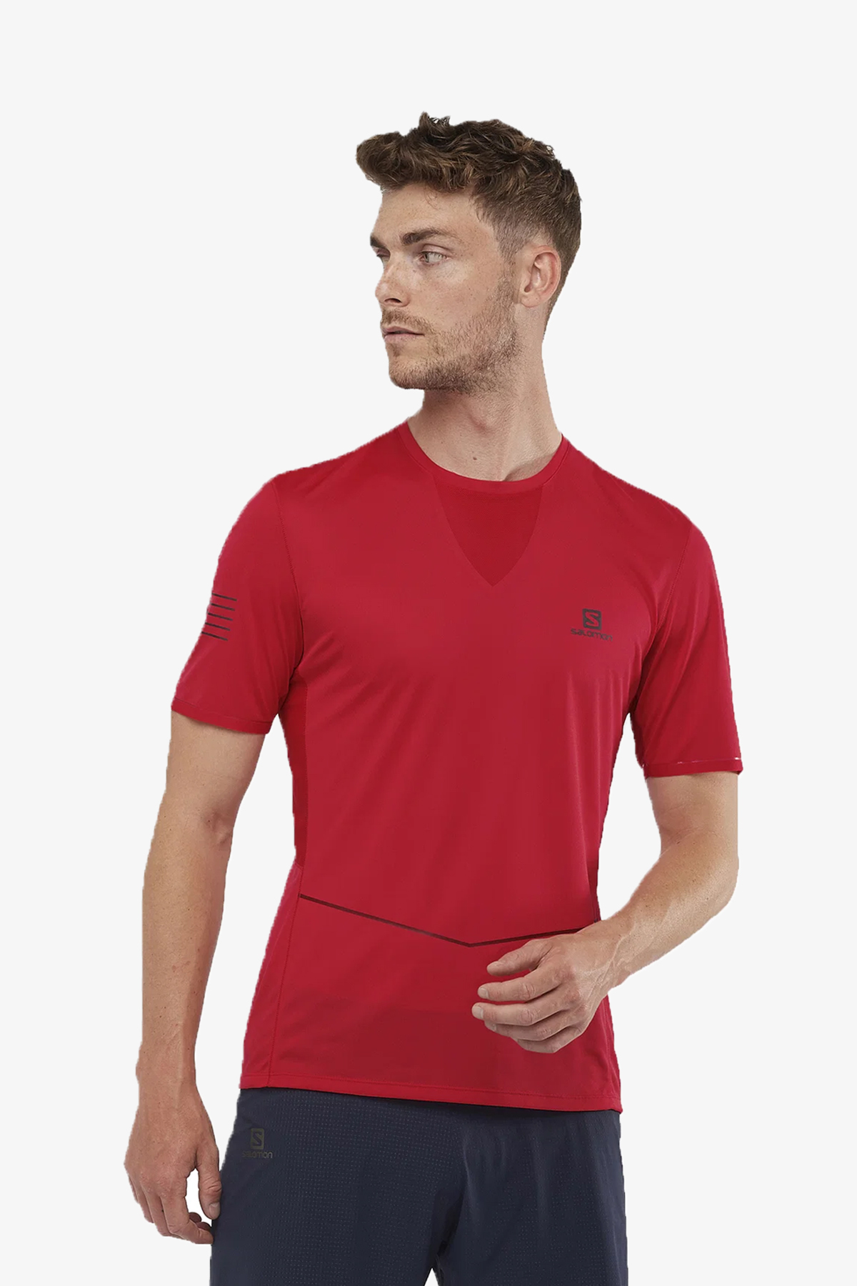 Salomon Sense Ultra - Erkek Kırmızı T-Shirt LC1295000-23850