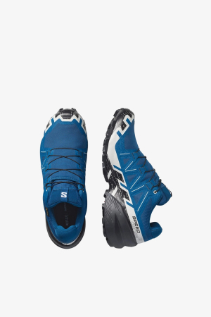 Salomon Speedcross 6 Gore-Tex Erkek Mavi Patika Koşu Ayakkabısı L47764900 - 3