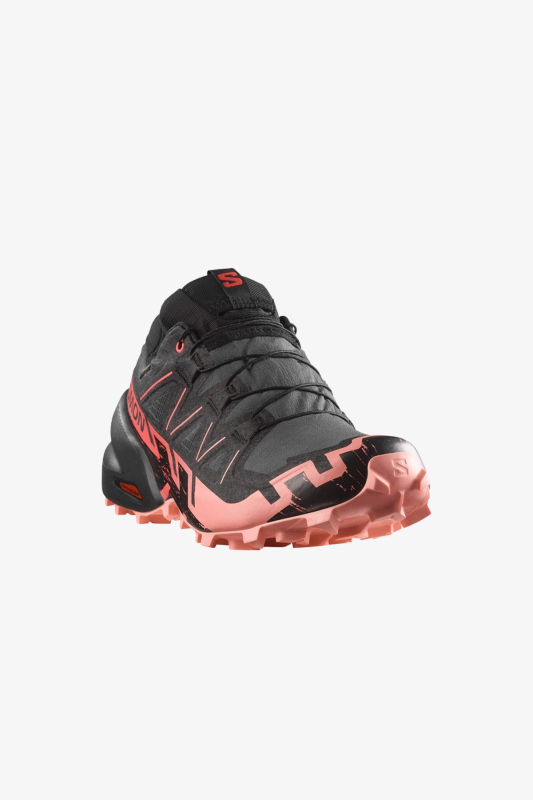 Salomon Speedcross 6 Gore-Tex Kadın Gri Patika Koşu Ayakkabısı L47880400 - 4