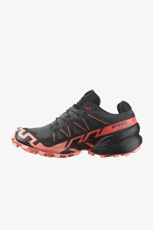 Salomon Speedcross 6 Gore-Tex Kadın Gri Patika Koşu Ayakkabısı L47880400 - 2
