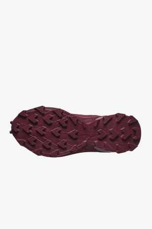 Salomon Supercross 4 Gore-Tex Kadın Bordo Patika Koşu Ayakkabısı L47594500 - 4