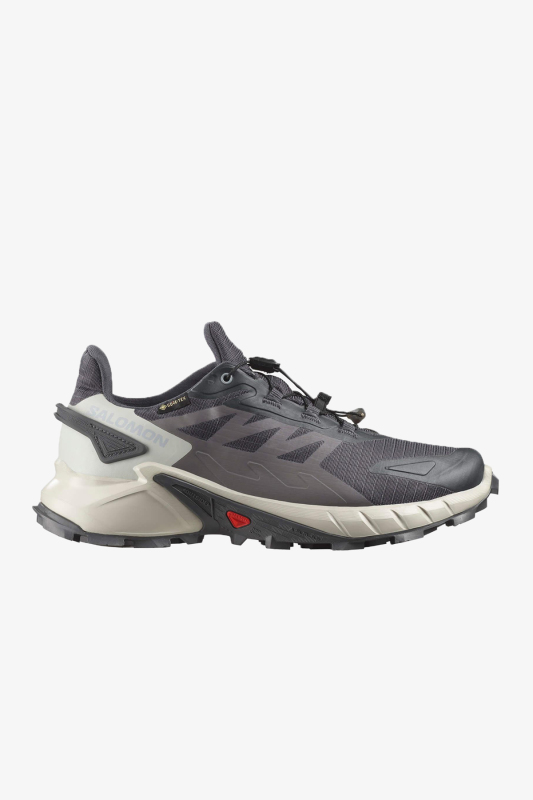 Salomon Supercross 4 Gore-Tex Kadın Gri Patika Koşu Ayakkabısı L47976100 - 1