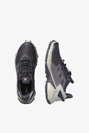 Salomon Supercross 4 Gore-Tex Kadın Gri Patika Koşu Ayakkabısı L47976100 - 3