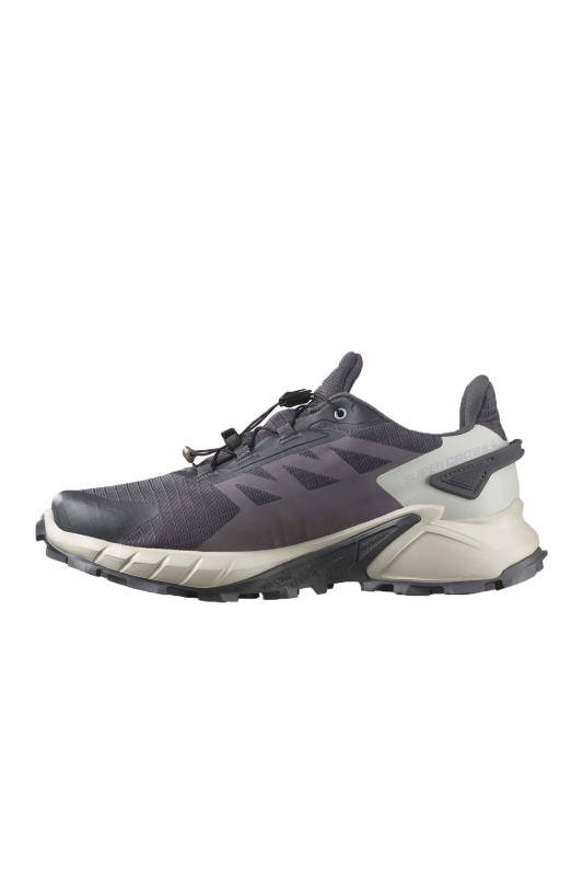 Salomon Supercross 4 Gore-Tex Kadın Gri Patika Koşu Ayakkabısı L47976100 - 2