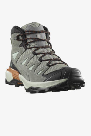 Salomon X Ultra 360 Leather Mid Gore-Tex Erkek Gri Outdoor Bot L47979600 - 4