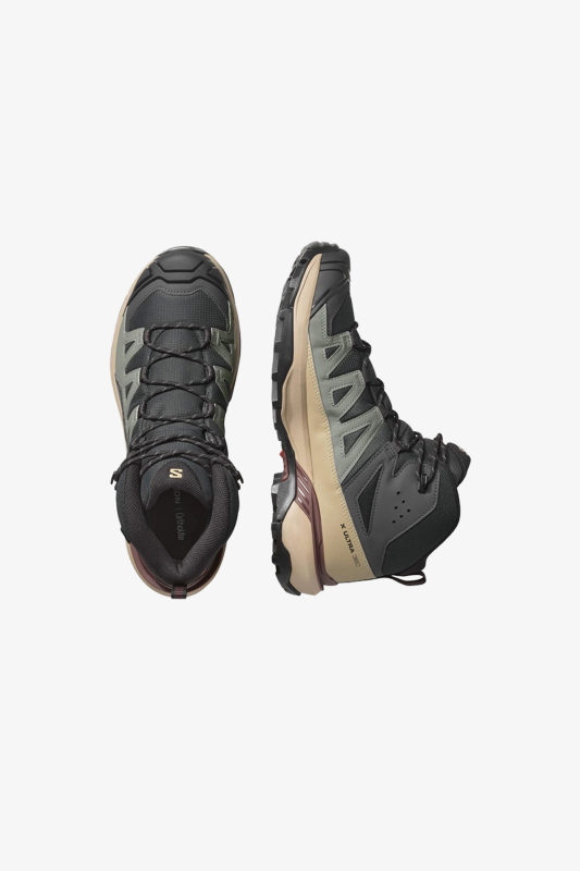 Salomon X Ultra 360 Mid GTX Erkek Gri Outdoor Bot L47743300 - 5