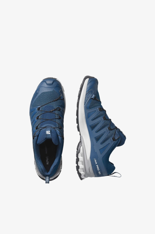 Salomon Xa Pro 3D V9 Erkek Mavi Outdoor Ayakkabı L47817800 - 4