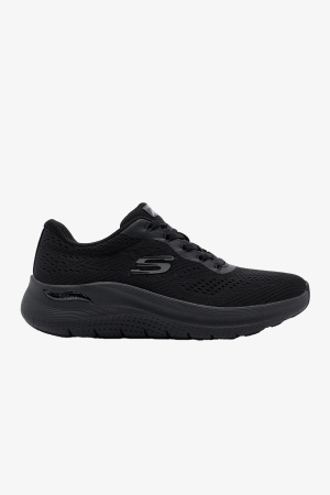 Skechers Arch Fit 2.0 - Big League Kadın Siyah Sneaker 150051TK BBK - Skechers