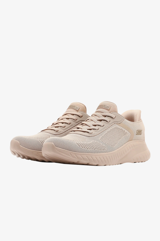 Skechers Bobs Squad Chaos Current Muse Kadın Bej Sneaker 117497 NAT - 3