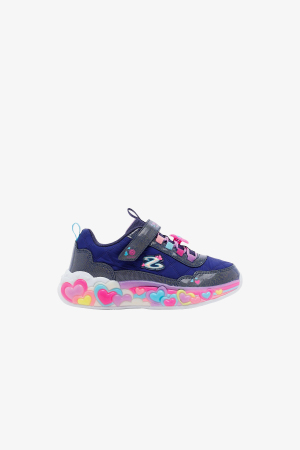 Skechers Eternal Heart Lights Çocuk Lacivert Sneaker 302768L NVMT - Skechers