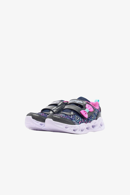 Skechers Heart Lıghts Boogıe Land Çocuk Çok Renkli Sneaker 303258N NVMT - 3