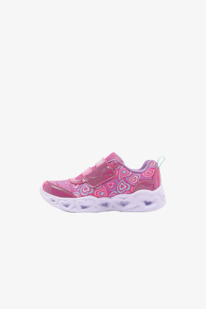 Skechers Heart Lıghts Boogıe Land Çocuk Pembe Sneaker 303258N HPMT - 2