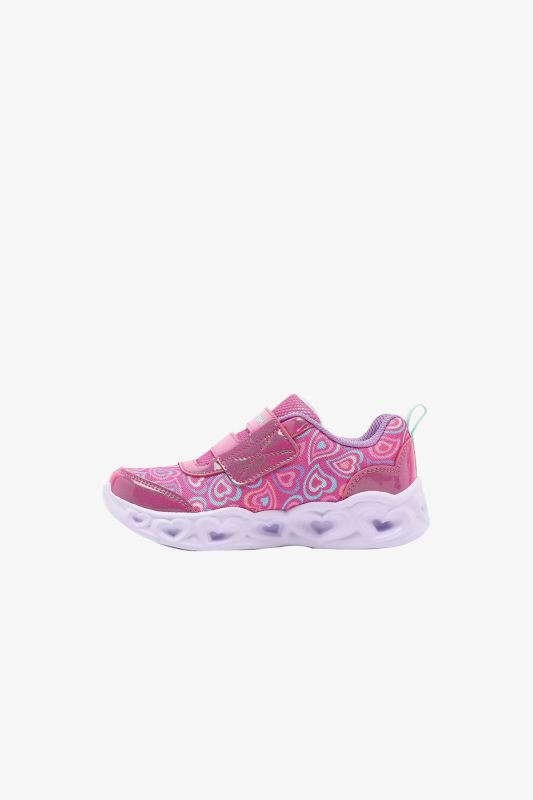 Skechers Heart Lıghts Boogıe Land Çocuk Pembe Sneaker 303258N HPMT - 2
