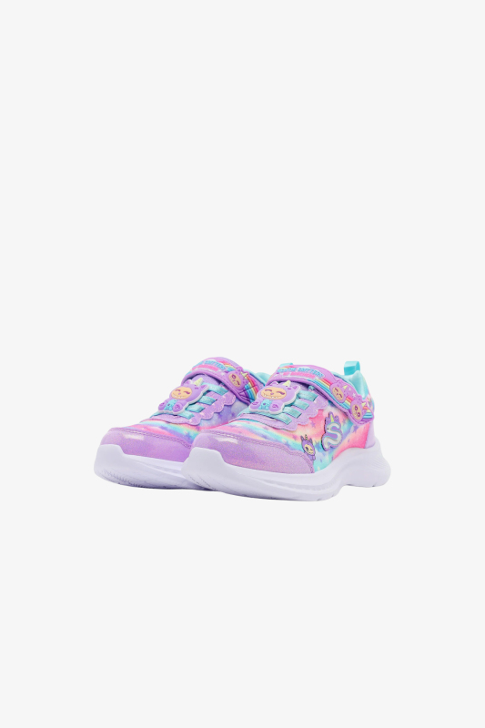 Skechers Jumpsters Çocuk Mor Sneaker 302363L LVMT - 4
