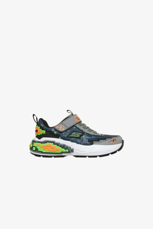 Skechers Mega-Craft 4K Çocuk Gri Sneaker 402160L CBLM - Skechers