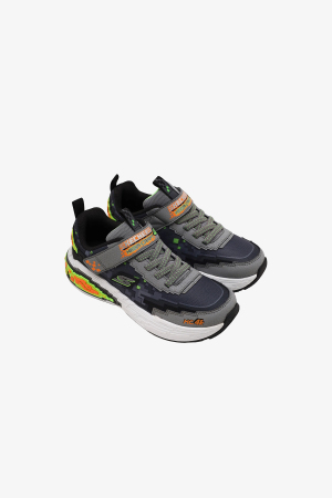 Skechers Mega-Craft 4K Çocuk Gri Sneaker 402160L CBLM - 3