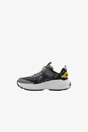 Skechers Mega-Craft 4K Çocuk Gri Sneaker 402160L CBLM - 2