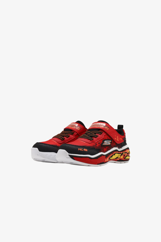 Skechers Mega-Craft 4K Çocuk Kırmızı Sneaker 402160L RDBK - 4