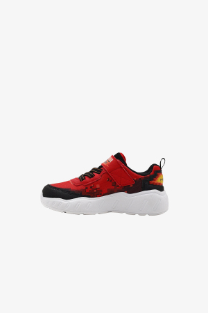 Skechers Mega-Craft 4K Çocuk Kırmızı Sneaker 402160L RDBK - 3