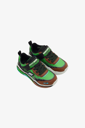 Skechers Mega Scene Çocuk Kahverengi Sneaker 402162N BRMT - 4