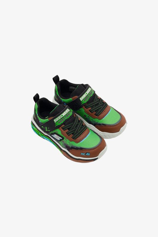 Skechers Mega Scene Çocuk Kahverengi Sneaker 402162N BRMT - 4