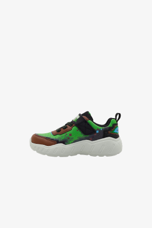 Skechers Mega Scene Çocuk Kahverengi Sneaker 402162N BRMT - 2