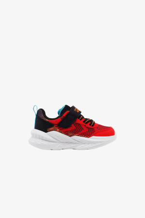Skechers Meteor-Lights 2.0 Çocuk Kırmızı Sneaker 401490N RDBK - 4