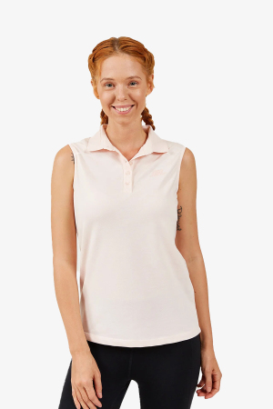 Skechers Polo'S Pique Sleevle Basic Kadın Pembe T-Shirt S201146-609 - Skechers