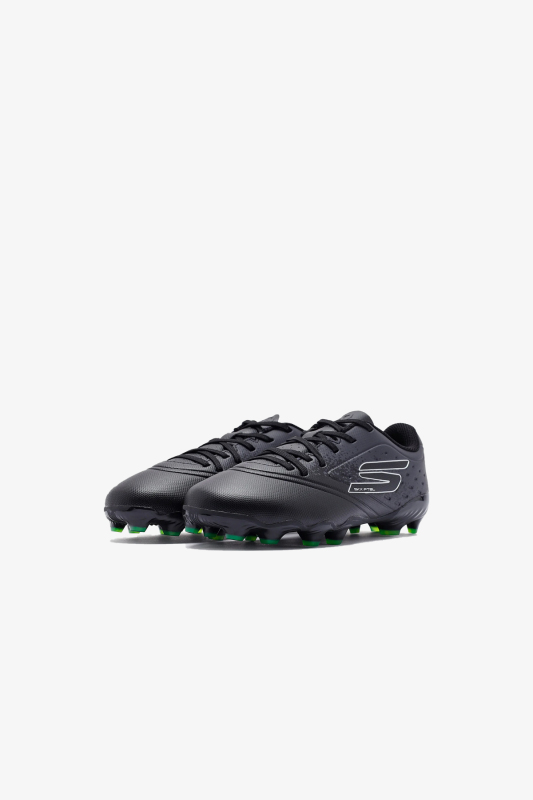 Skechers Skechers Jr Youth Fg Çocuk Siyah Krampon (Çim Zemin) 252060L BKSL - 4