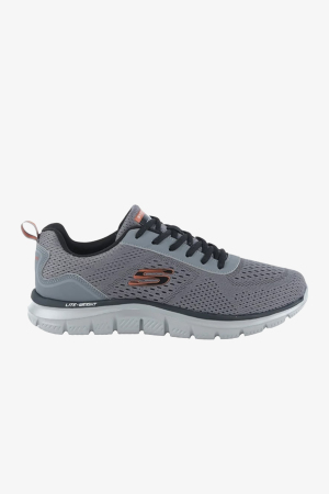 Skechers Track-Leshur Erkek Gri Sneaker 232758TK CCOR - Skechers