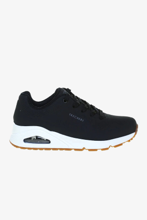 Skechers Uno Stand On Air Kadın Siyah Sneaker 73690 BLK - Skechers