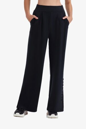 Skechers W Soft Touch Wide Leg Sweatpant Kadın Siyah Eşofman Altı S232198-001 - Skechers