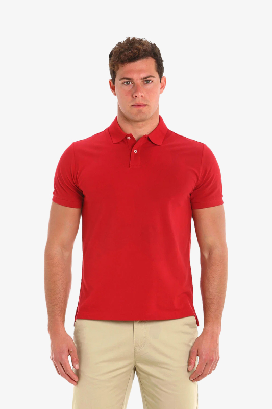 Slam Deck Polo Erkek Kırmızı T-Shirt A108003S00-W15 - 1