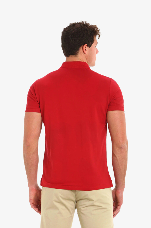 Slam Deck Polo Erkek Kırmızı T-Shirt A108003S00-W15 - 2