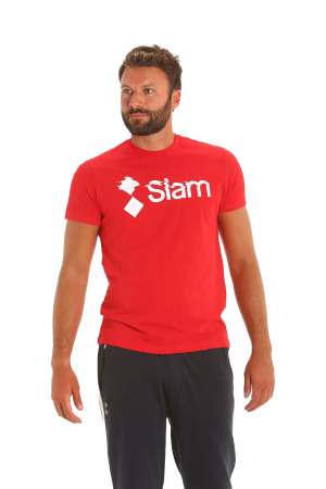 Slam E112 Erkek Kırmızı T-Shirt S112623T00-27238 - Slam