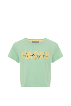 Soul Squad Happy Çocuk Yeşil T-Shirt SSHAPPY2-539 - Soul Squad