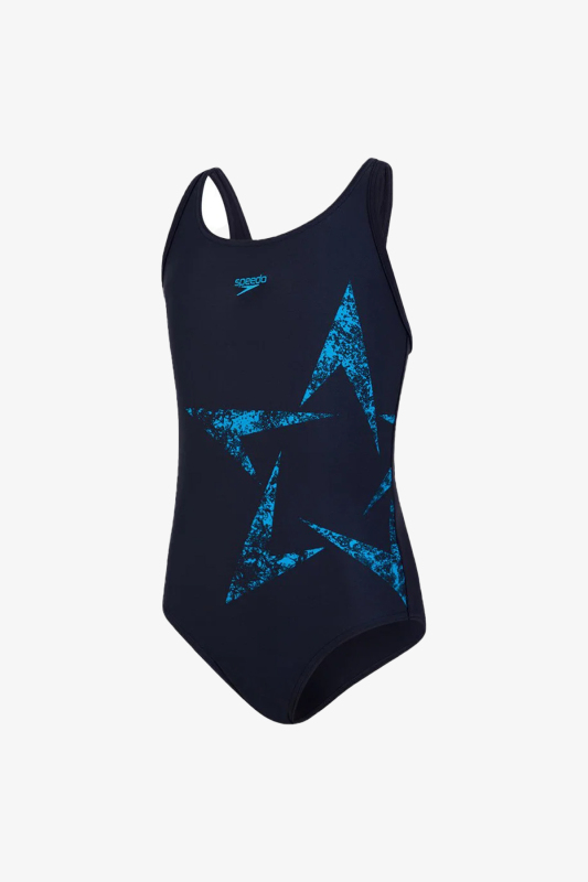 Speedo Speedo Boomstar Plmt Flyback Jf Navy/Blu Çocuk Mavi Mayo 8-123859239-LAM - 1