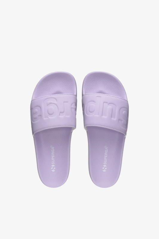 Superga 1908 Slides Polysoft Kadın Mor Slider Terlik S111I3W-430 - 2